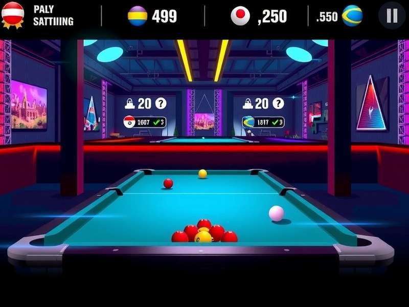 Metro Billiards Prodigy multiplayer mode